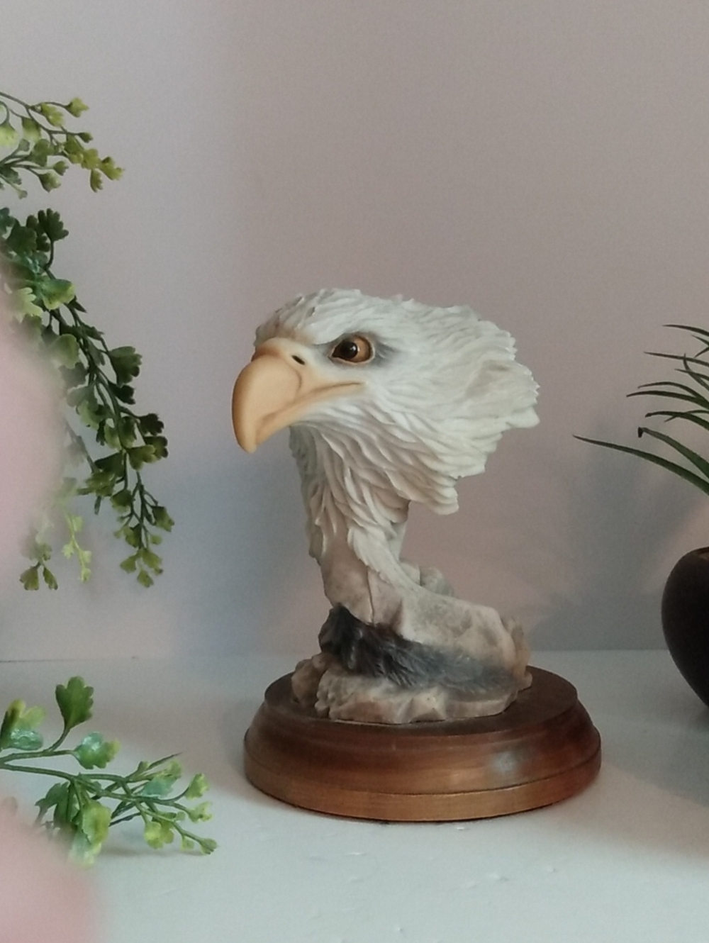 1990-1992 Sentinel Eagle Head Bust Sculpture,  Mill Creek Studios